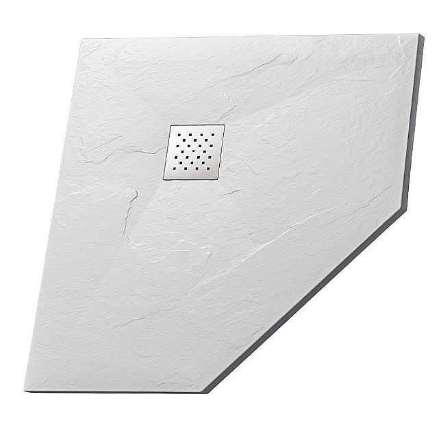 Душевой поддон Grossman STRONG 90x90 пятиугольный белый купить в интернет-магазине Sanbest