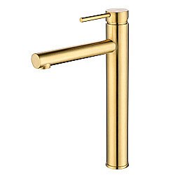 Смеситель для раковины Caprigo Don 53-023-BRG золото матовое купить в интернет-магазине сантехники Sanbest