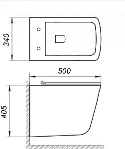 Унитаз подвесной BelBagno MARMI BB052CHR купить в интернет-магазине Sanbest