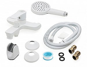 Смеситель для ванны Orange Aristo M19-300w купить в интернет-магазине сантехники Sanbest