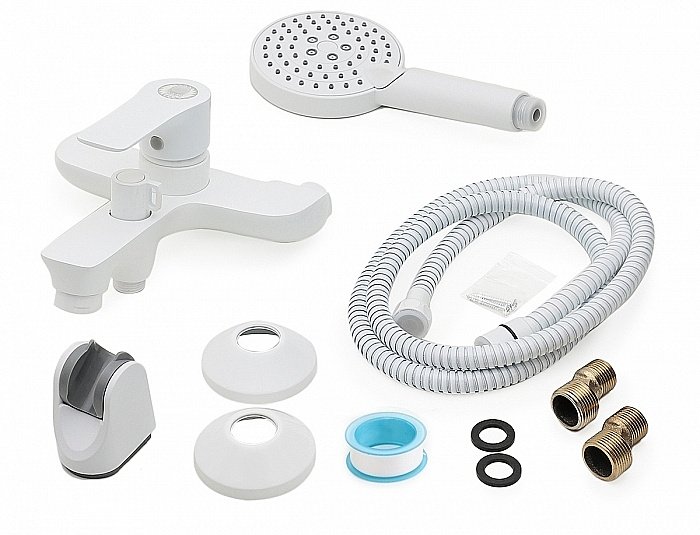 Смеситель для ванны Orange Aristo M19-300w купить в интернет-магазине сантехники Sanbest