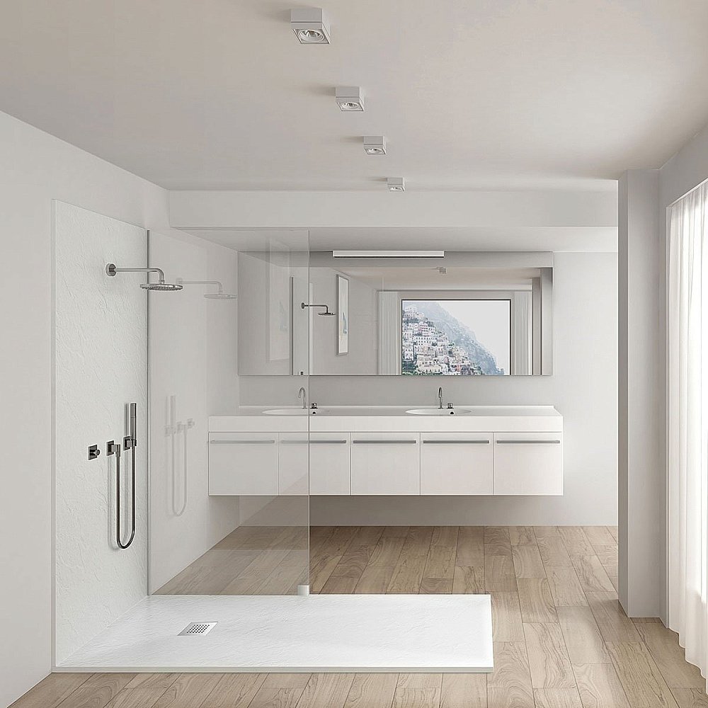 Душевой поддон Vincea VST-4SR8011W 110х80 белый матовый купить в интернет-магазине Sanbest