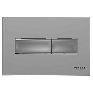Кнопка для инсталляции Vincea Line VFP-732MG матовый серый купить в интернет-магазине сантехники Sanbest