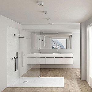 Душевой поддон Vincea VST-4SR8011W 110х80 белый матовый купить в интернет-магазине Sanbest