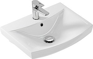 Раковина на пьедестале Cersanit CARINA 50 белая купить в интернет-магазине Sanbest