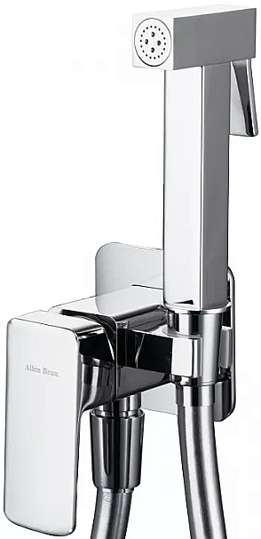 Гигиенический душ Allen Brau Infinity 5.21005-BN никель брашированный купить в интернет-магазине сантехники Sanbest