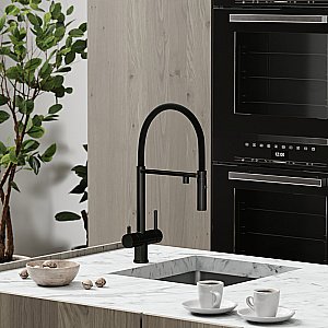 Смеситель для кухни Sancos Imola SC4010MB черный матовый купить в интернет-магазине сантехники Sanbest