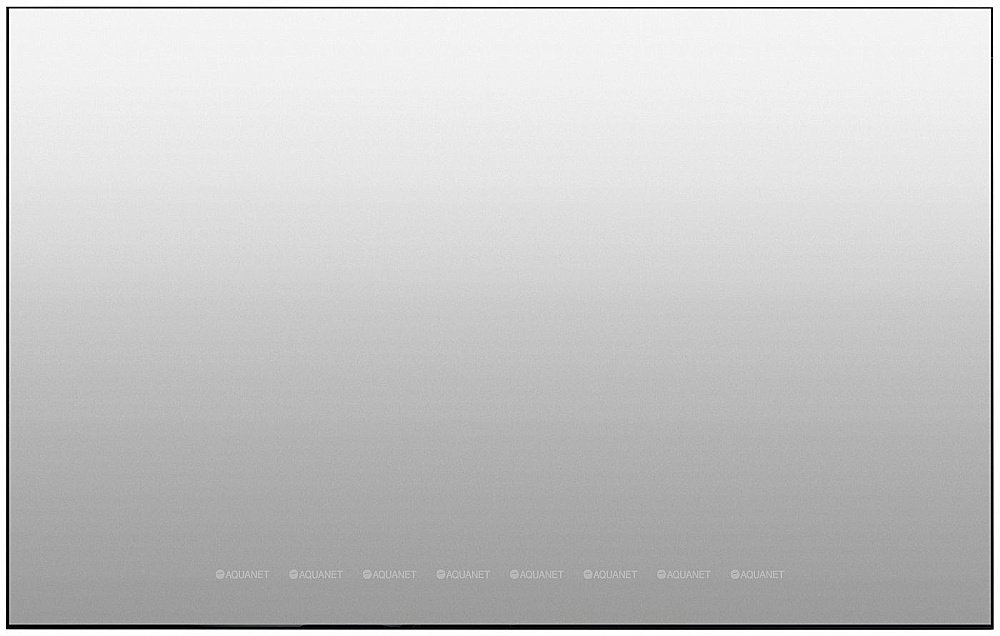 Зеркало De Aqua Сильвер 261675 120 черный в ванную от интернет-магазине сантехники Sanbest