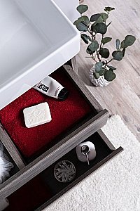 Тумба с раковиной Aquanet Nova Lite 242273 75 дуб рошелье для ванной в интернет-магазине Sanbest