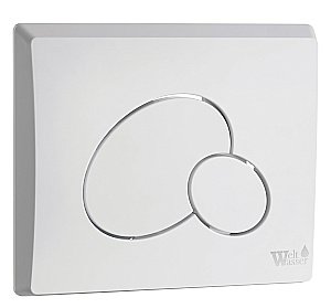 Унитаз подвесной WeltWasser MARBERG 410 + GELBACH 043 GL-WT + MAR 410 RD GL-WT белый глянцевый, безободковый, с крышкой микролифт, слив-торнадо, с инсталляцией и белой глянцевой кнопкой купить в интернет-магазине Sanbest