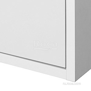 Тумба с раковиной Roca Etna 857301806 80 белый глянец для ванной в интернет-магазине Sanbest