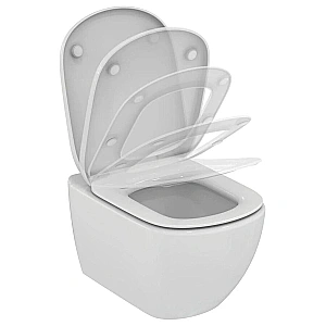Унитаз подвесной Ideal Standard Tesi ST007901 безободковый, с крышкой микролифт, белый купить в интернет-магазине Sanbest