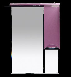 Зеркало со шкафом Misty Жасмин 65 розовый правое купить в интернет-магазине сантехники Sanbest