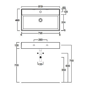 Раковина SIMAS AGILE AG81 bi*1 61 купить в интернет-магазине Sanbest