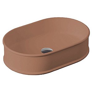 Раковина накладная Artceram Atelier 60 ATL002 40 00 tortora купить в интернет-магазине Sanbest