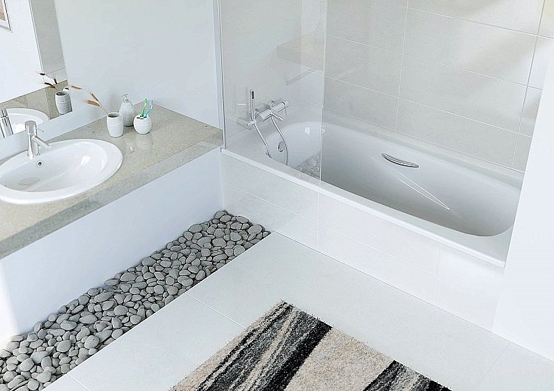 Стальная ванна BLB Universal Anatomica 150x75 B55L купить в интернет-магазине Sanbest