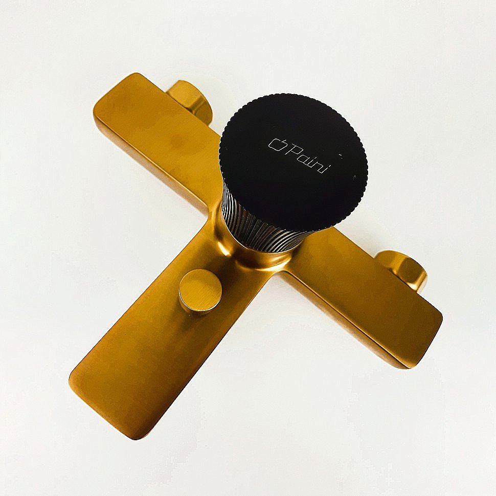 Смеситель для ванны PAINI Domus 18PJ111PZ золото матовое купить в интернет-магазине сантехники Sanbest