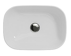 Раковина накладная Cersanit Moduo 50 63570 белая купить в интернет-магазине Sanbest