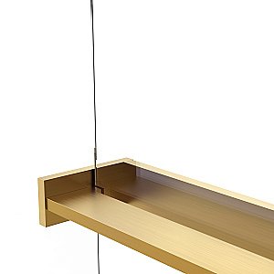 Душевая перегородка Vincea Walk-In VSW-1HR100CLG 100x200 профиль матовый золотой/стекло прозрачное купить в интернет-магазине Sanbest