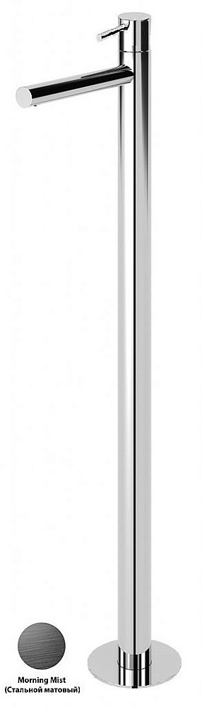 Смеситель для раковины Cezares LEAF-TVP-L-MM Стальной матовый купить в интернет-магазине сантехники Sanbest