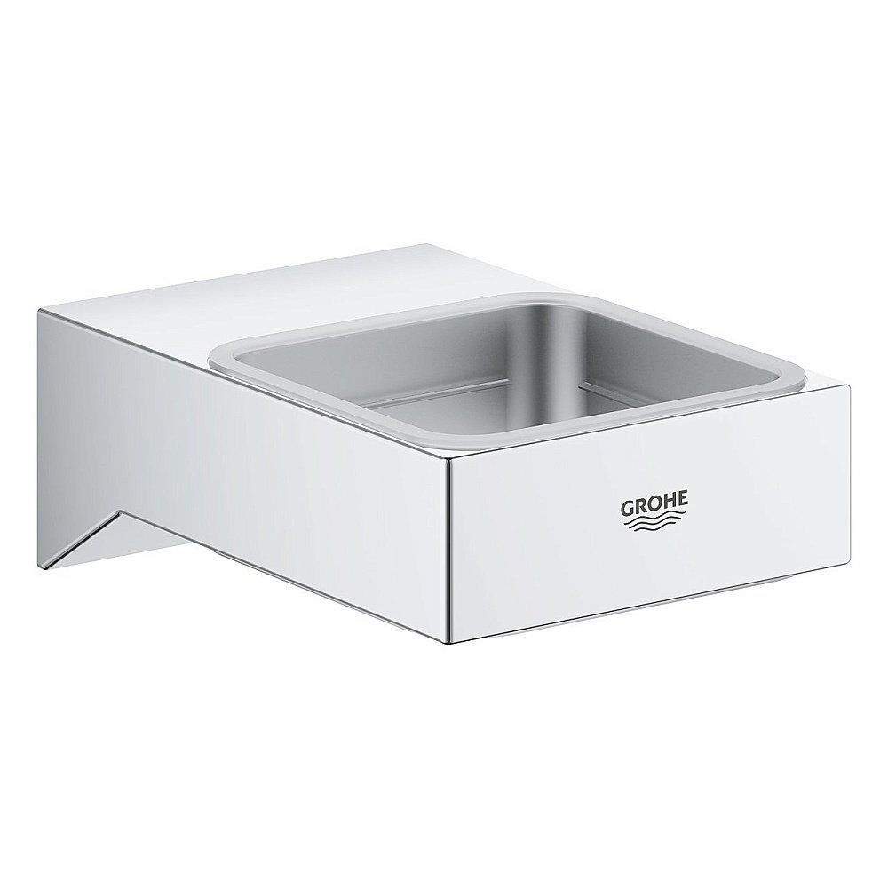Стакан с держателем Grohe Selection Cube GR4001 купить в интернет-магазине сантехники Sanbest