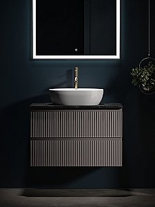 Тумба с раковиной Sancos SNOB R 80 со столешницей, Doha Soft для ванной в интернет-магазине Sanbest