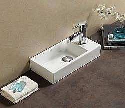 Раковина Ceramalux N 9048D левая купить в интернет-магазине сантехники Sanbest