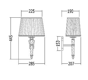 Светильник Devon&Devon Moonlight DEMOONCR купить в интернет-магазине сантехники Sanbest
