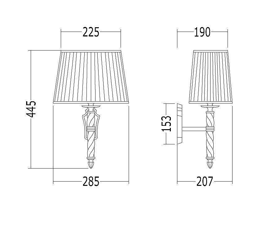 Светильник Devon&Devon Moonlight DEMOONCR купить в интернет-магазине сантехники Sanbest