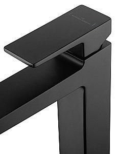 Смеситель для раковины высокий WONZON & WOGHAND CUBE 2.0 WW-88019068-MB черный матовый купить в интернет-магазине сантехники Sanbest