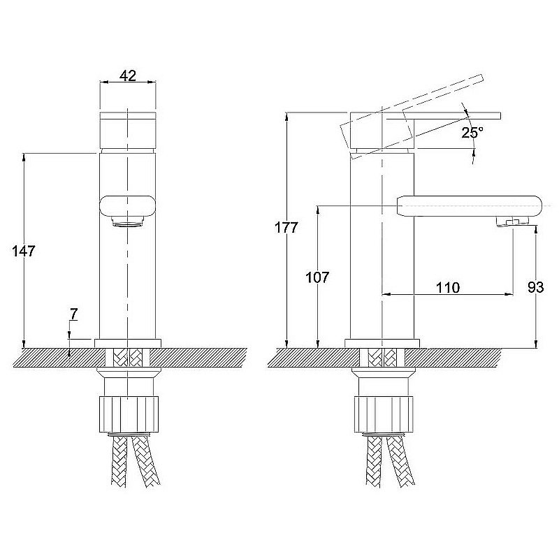 Смеситель для раковины Kaiser Arena 33011 купить в интернет-магазине сантехники Sanbest