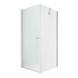 Душевой уголок NEW TRENDY NEW SOLEO D-0140A/D-0088B 80x90 стекло прозрачное/профиль хром купить в интернет-магазине Sanbest