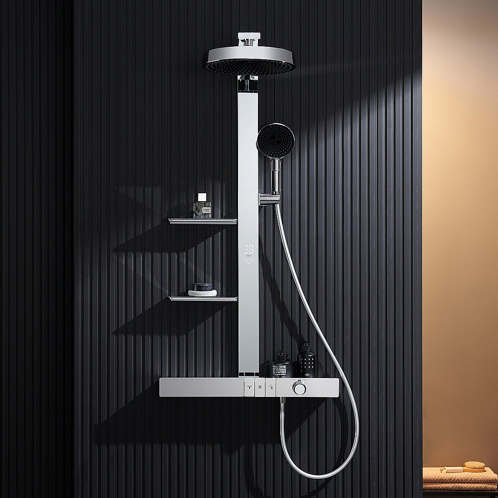 Душевая система Black&White Gravity GH-9005C купить в интернет-магазине сантехники Sanbest