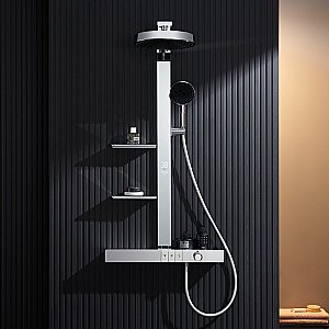 Душевая система Black&White Gravity GH-9005C купить в интернет-магазине сантехники Sanbest