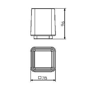 Стакан Langberger Melvin 32011A-00-01 купить в интернет-магазине сантехники Sanbest