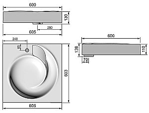 Раковина Grossman Neo 2606001 купить в интернет-магазине Sanbest