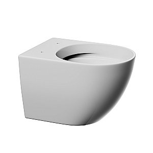 Унитаз подвесной Abber Ultra AC1301 белый, безободковый, с крышкой микролифт купить в интернет-магазине Sanbest