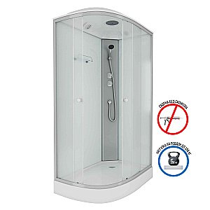 Душевая кабина Niagara Eco E120/80/13R-L/MT 120х80 купить в интернет-магазине Sanbest