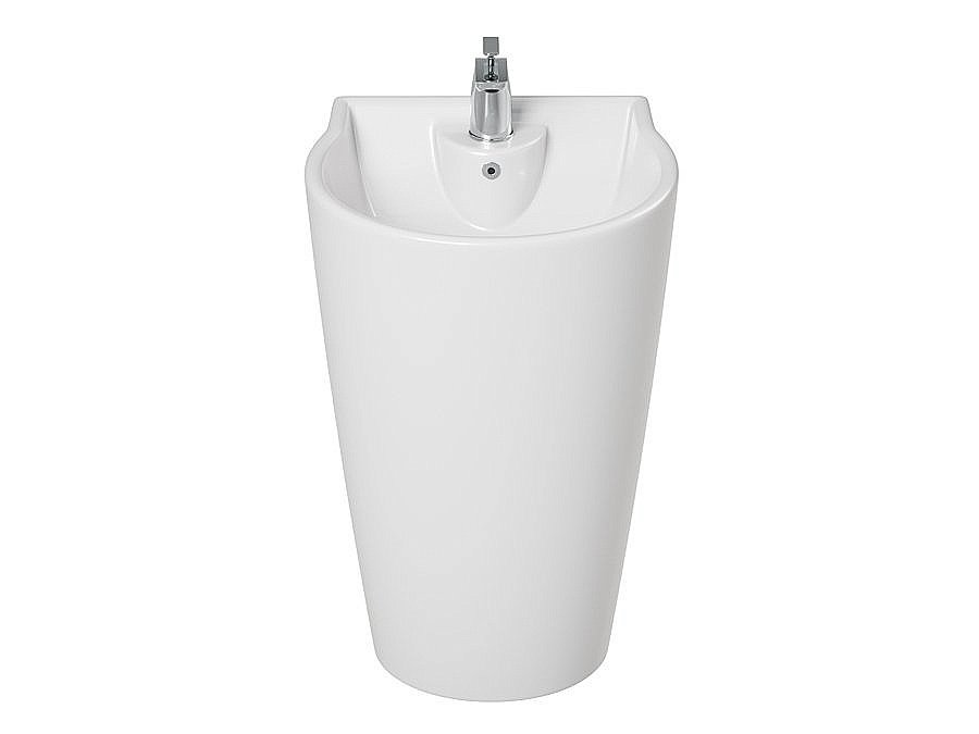 Раковина напольная Laguraty 2020B белая купить в интернет-магазине Sanbest