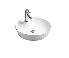 Раковина накладная Art&Max 43 AM170-T белая купить в интернет-магазине Sanbest