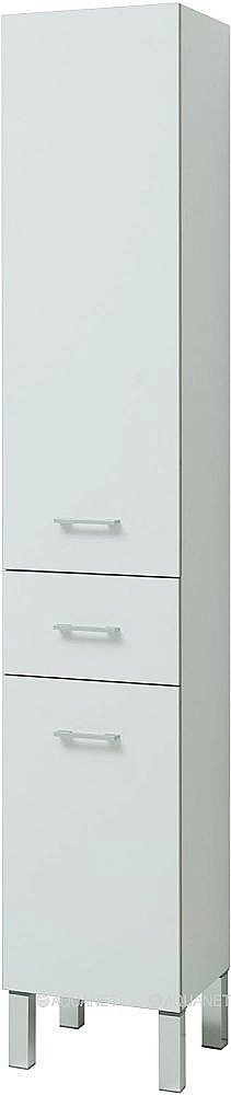 Шкаф-пенал Aquanet Верона 272426 35 белый для ванной в интернет-магазине сантехники Sanbest