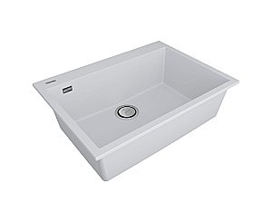 Кухонная мойка Paulmark Decoration 69 PM936950-WH белая матовая купить в интернет-магазине сантехники Sanbest