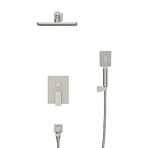 Душевая система Cezares SLIDER SLIDER-VDSET-IN сатин купить в интернет-магазине сантехники Sanbest