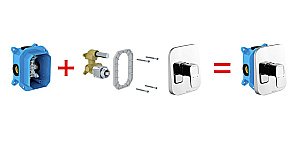 Смеситель для душа Ravak 10° R-box TD 066.00 купить в интернет-магазине сантехники Sanbest