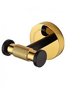 Крючок WONZON & WOGHAND MAJESTIC WW-9225 черный/золото купить в интернет-магазине сантехники Sanbest