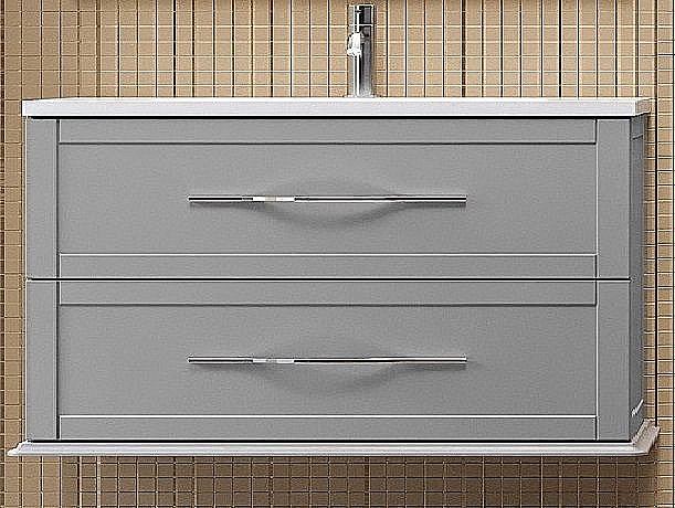 Тумба с раковиной Cezares TIFFANY 100 Grigio Nuvola для ванной в интернет-магазине Sanbest