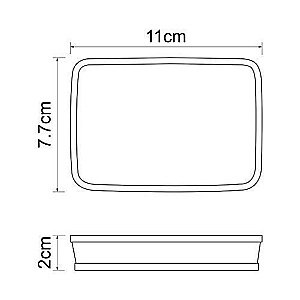 Мыльница фарфоровая WasserKRAFT Rossel K-5700 купить в интернет-магазине сантехники Sanbest