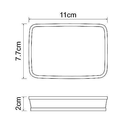 Мыльница фарфоровая WasserKRAFT Rossel K-5700 купить в интернет-магазине сантехники Sanbest