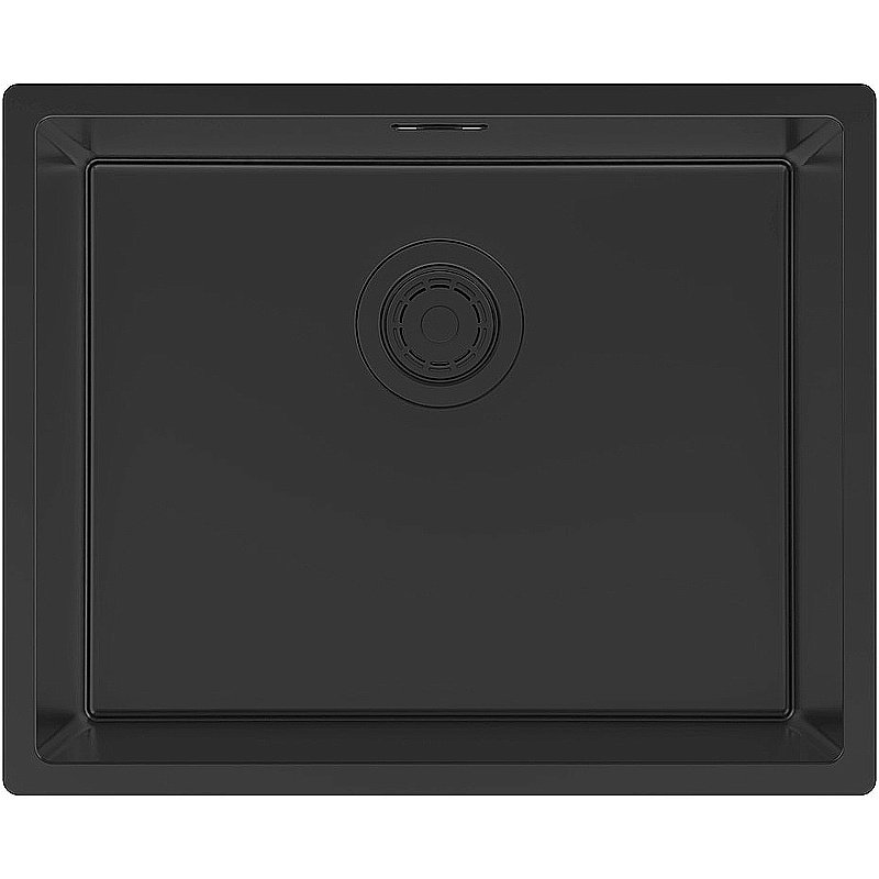 Кухонная мойка Paulmark Lassan 54 LA54-MBN черная матовая купить в интернет-магазине сантехники Sanbest