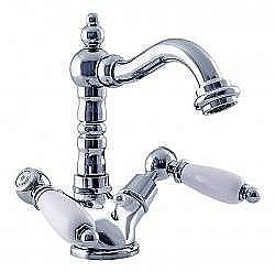 Смеситель для раковины Caprigo ADRIA–Classic 03-026 хром купить в интернет-магазине сантехники Sanbest